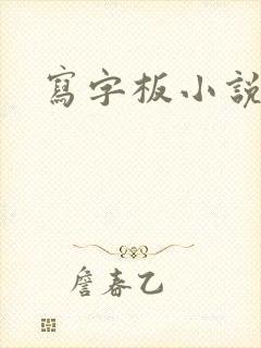 写字板小说