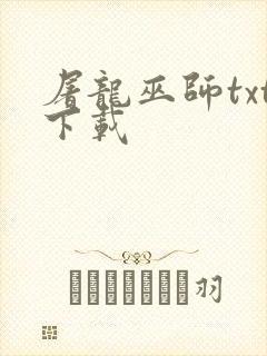 屠龙巫师txt下载