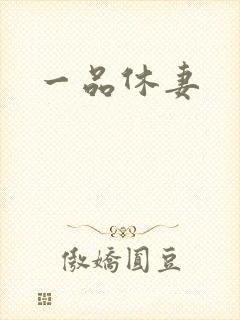 一品休妻