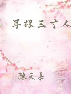 耳根三寸人间