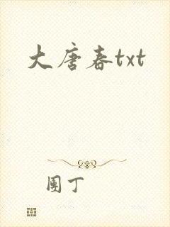 大唐春txt