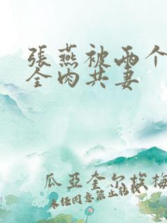 张燕被两个局长全肉共妻