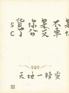 s货你是不是欠c了公交车站