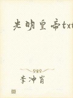 光明皇帝txt