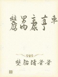 双男主有车车的腐肉尿了