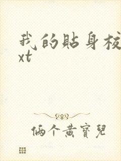 我的贴身校花txt