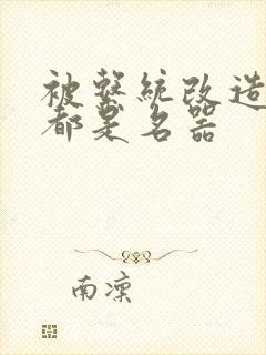 被系统改造全身都是名器