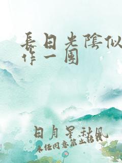 长日光阴似箭乱作一团