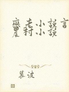 恋老小说言情网农村小说