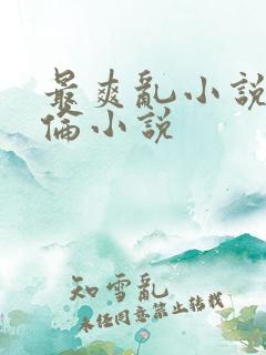 最爽乱小说录目伦小说