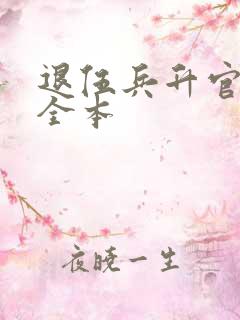 退伍兵升官记 全本