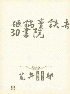 砸锅卖铁去上学30书院