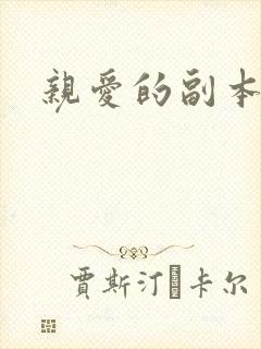 亲爱的副本先生