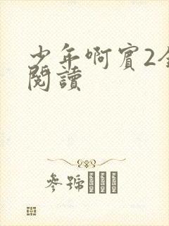 少年啊宾2全文阅读