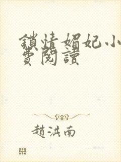 锁情媚妃小说免费阅读