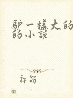 驴一样大的凶器的小说
