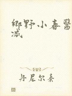 乡野小春医无删减