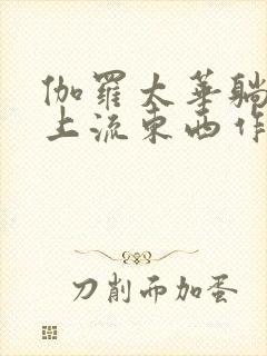 伽罗太华躺在床上流东西作业