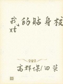 我的贴身校花txt