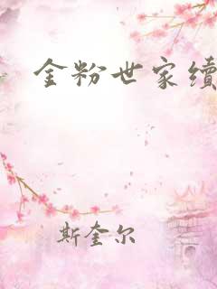 金粉世家续集