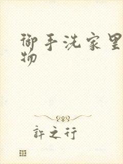 御手洗家里的事物