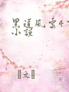 黑道风云4有声小说