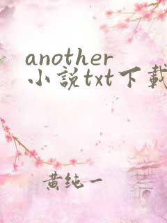 another小说txt下载