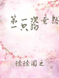 第一次竟然给了一只狗