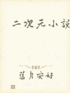 二次元小说网站