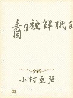 秦g被解职的原因