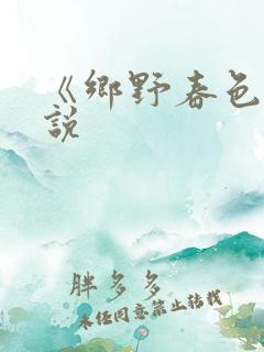 《乡野春色》小说