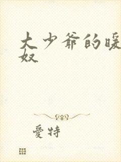 大少爷的暖床小奴