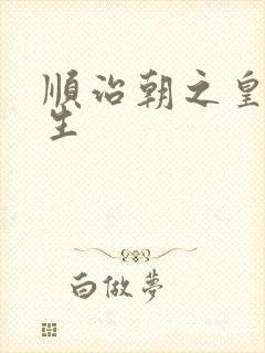 顺治朝之皇后重生