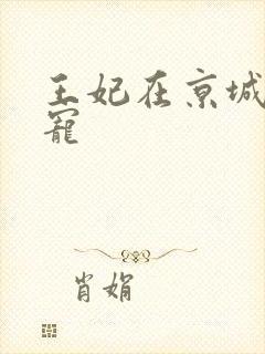 王妃在京城当团宠