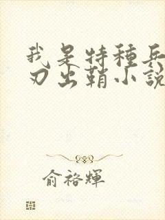 我是特种兵之利刃出鞘小说