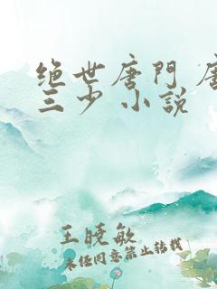 绝世唐门 唐家三少 小说