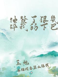 他发了狠几乎捏碎我的下巴