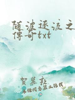 随波逐流之神龙传奇txt