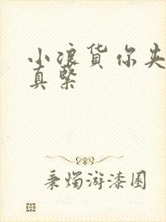 小浪货你夹得我真紧