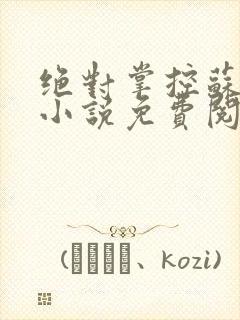 绝对掌控苏绵绵小说免费阅读全文