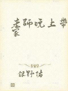 老师晚上带我回家