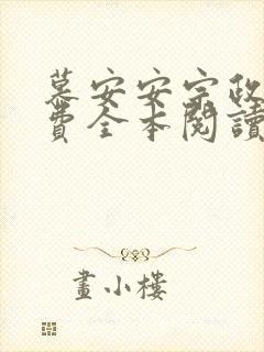 慕安安宗政御免费全本阅读最新章节