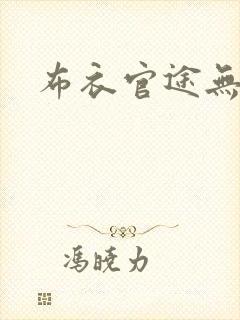 布衣官途无弹窗