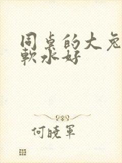 同桌的大兔子好软水好