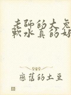 老师的大兔子好软水真的好多