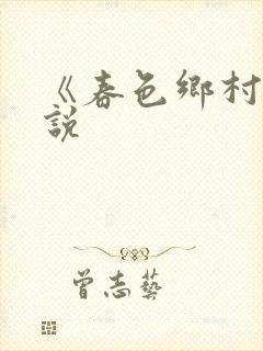 《春色乡村》小说