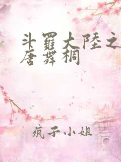 斗罗大陆之肉奴唐舞桐