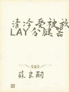 清冷受被放置PLAY分腿器