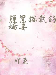 腹黑总裁的双面娇妻