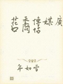 花季传媒广告入口网站